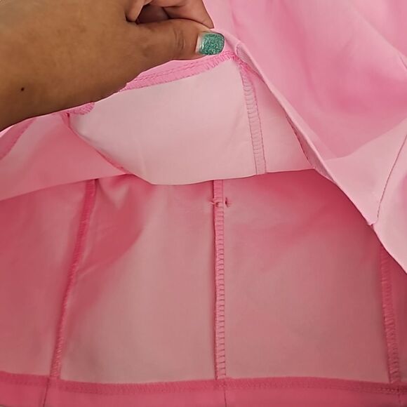 Sunfere Formal Party Open Back Mini Dress Pink Large - Picture 14 of 16